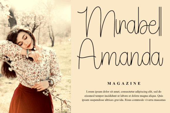 Birthday Signature Font - Preview 1
