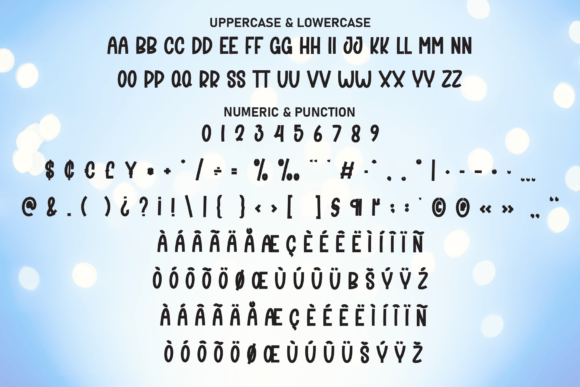 Blue Light Font - Preview 6