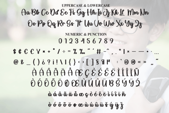 Boy School Font - Preview 6