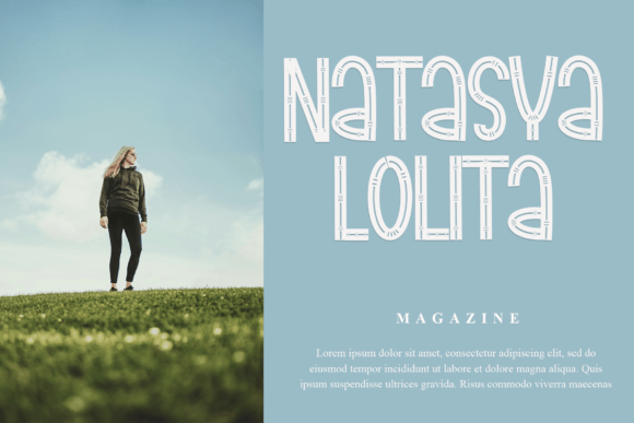 Bushman Designer Font - Preview 1