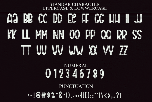 Bushman Designer Font - Preview 2