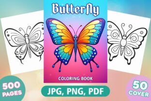 Butterfly Coloring Pages for Kids Graphic by FuN ArT · Creative Fabrica