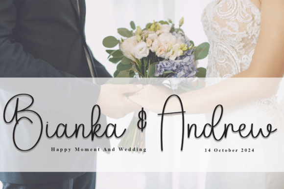 Butterfly Font - Preview 1
