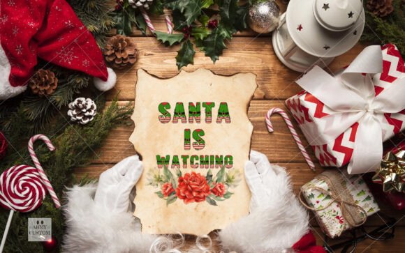 Christmas Elf Army Font - Preview 3