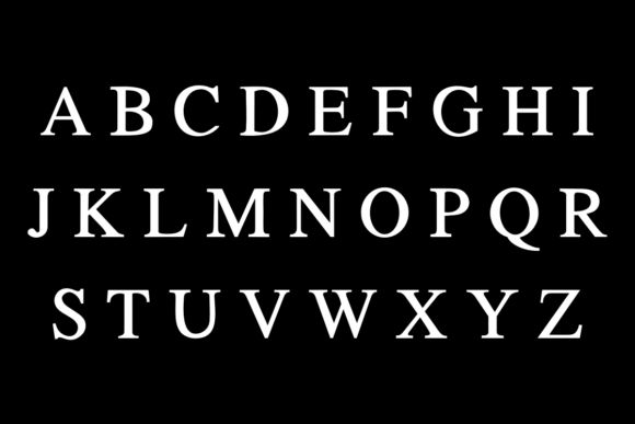 Christmas Wreath Font - Preview 1