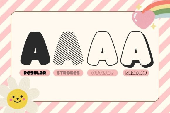 Fox Gavin Font PNG with transparent background - Preview 1