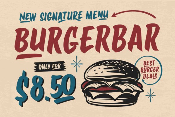 Garage Brush Font - Preview 4
