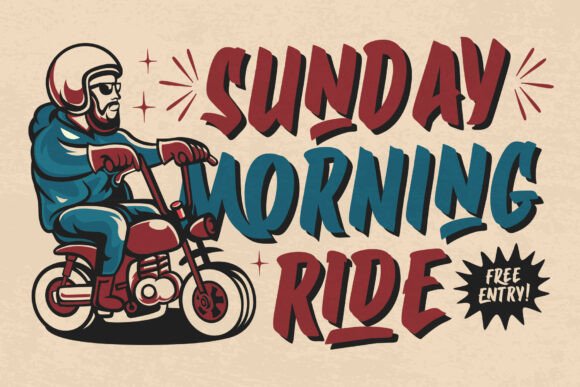 Garage Brush Font - Preview 6
