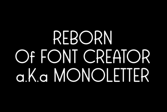 Ghost 1984 Font - Preview 3