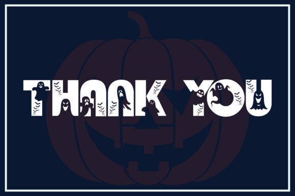 Ghost Halloween Font - Preview 3