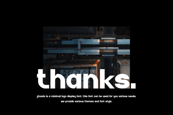 Ghoxdo Font PNG with transparent background - Preview 5