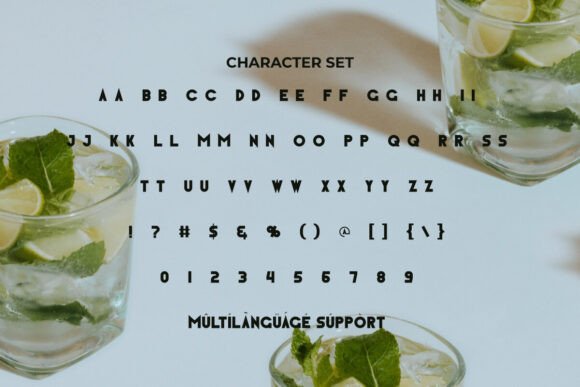Ice Drink Font - Preview 4
