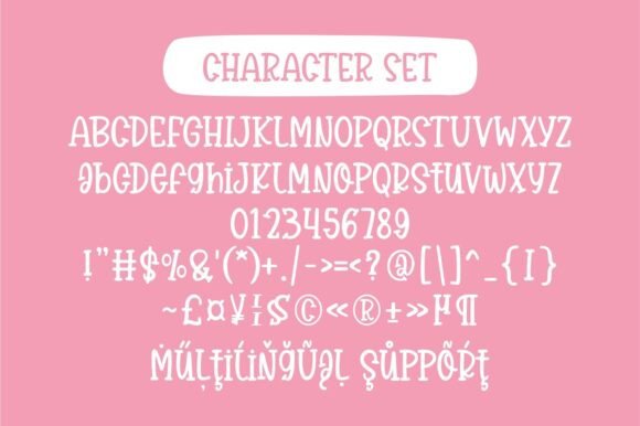 Magic Kidzone Font PNG with transparent background - Preview 4