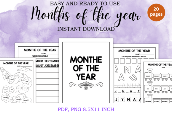 Month of the Year Book