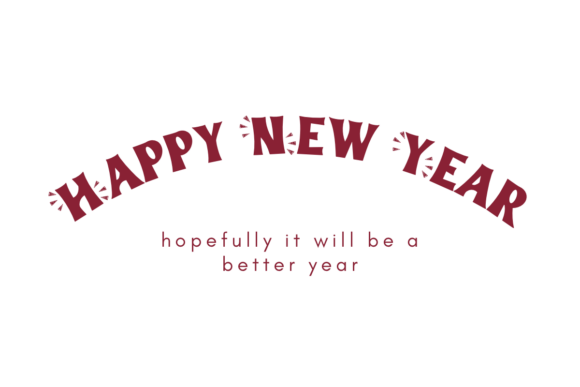 New Years Eve Font PNG with transparent background - Preview 1