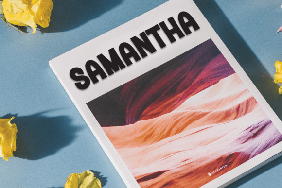 Simple Heavy Font PNG with transparent background - Preview 4