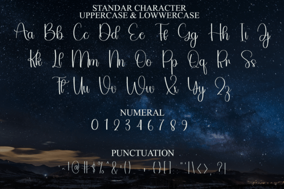 Simple Soulmate Font PNG with transparent background - Preview 1