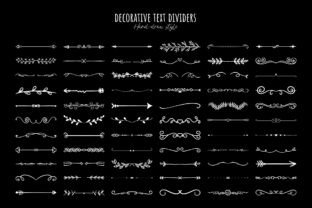 Various Decorative Text Dividers Set Graphic by shahtech50 · Creative ...