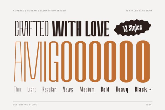 Amvergo Font - Preview 3