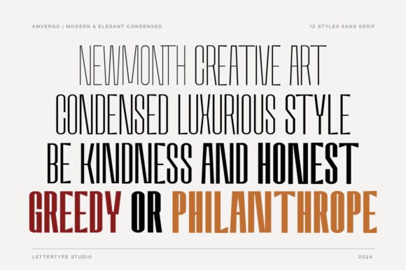 Amvergo Font - Preview 6