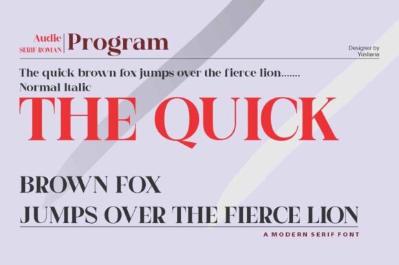 Audie Font - Preview 2