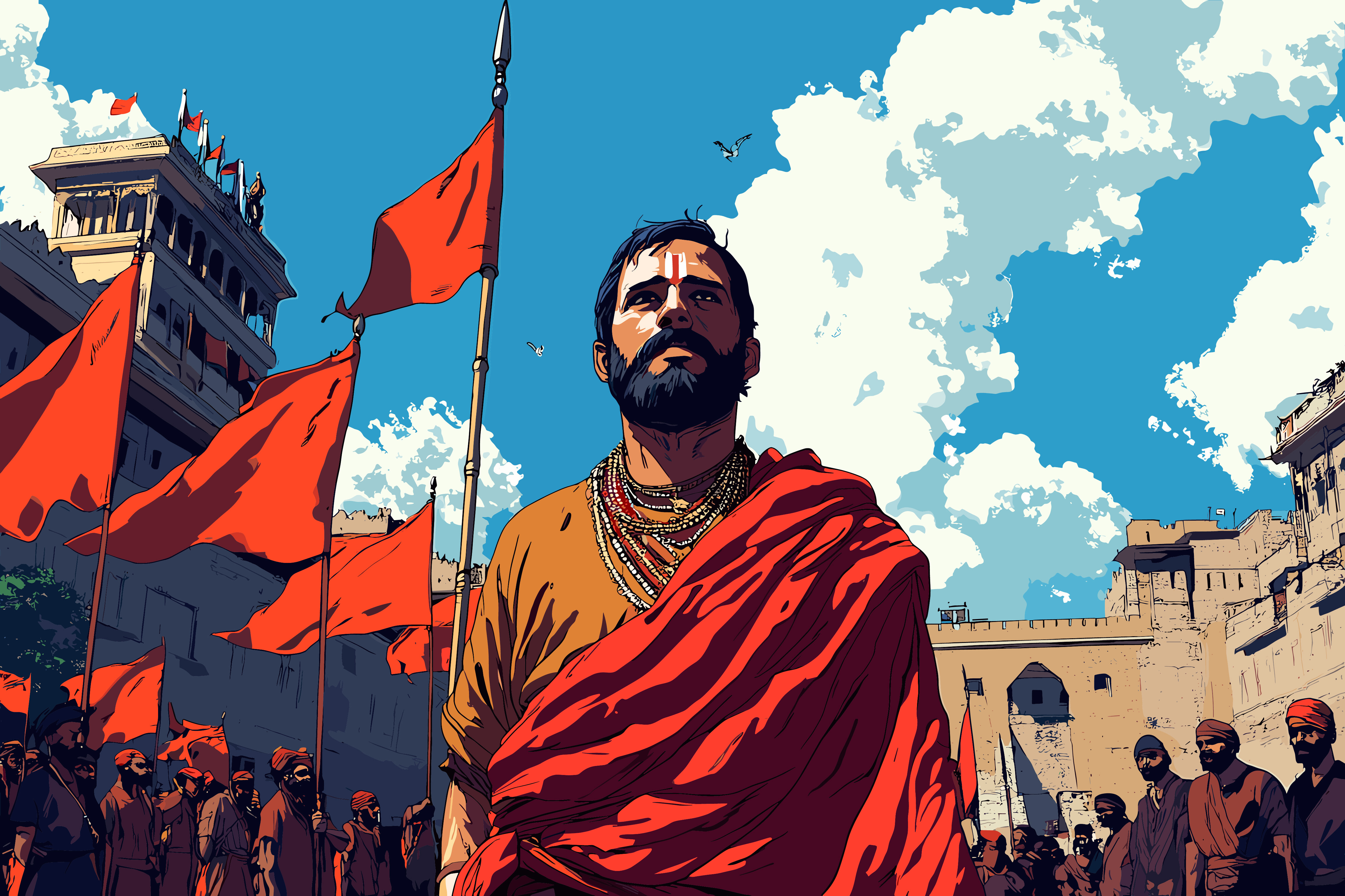 Birth of Revolutionary Rajguru Graphic by 121icons · Creative Fabrica
