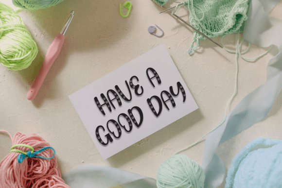 Blooming Flower Font - Preview 4