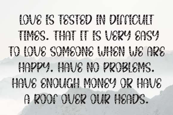 Blooming Flower Font - Preview 5