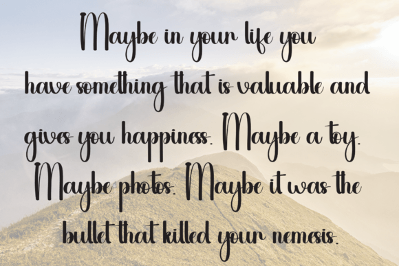 Butterbay Font - Preview 5
