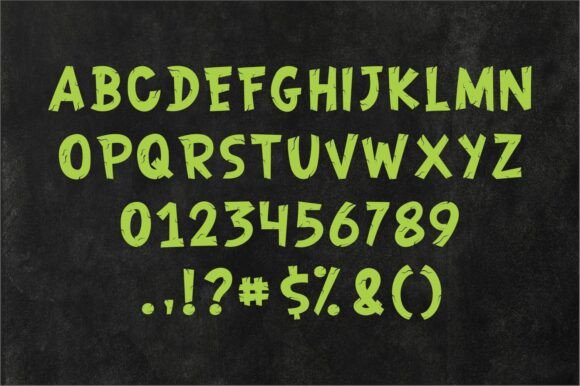 Crack Zone Font - Preview 1