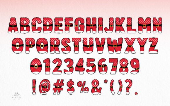 Christmas Army Bundle Font - Preview 2