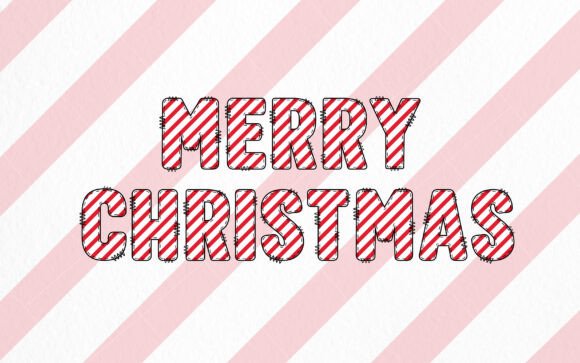 Christmas Army Bundle Font - Preview 5