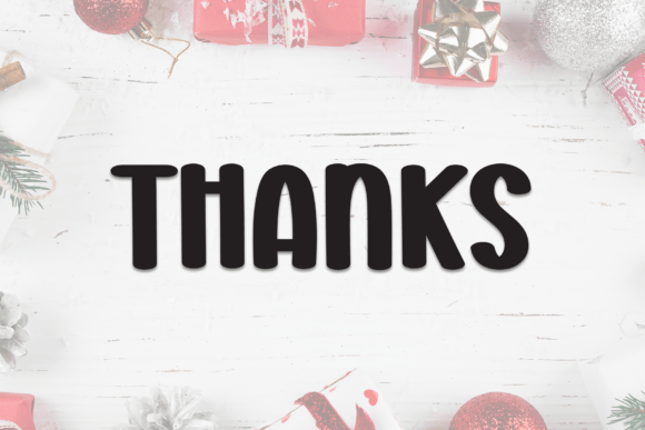 Christmas Birthday Font - Preview 6