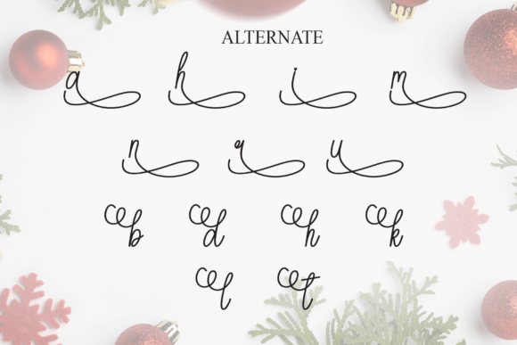 Christmas Font - Preview 6