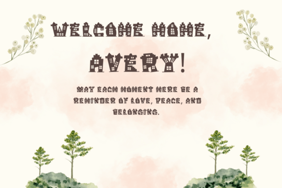 Christmas Home Font - Preview 3