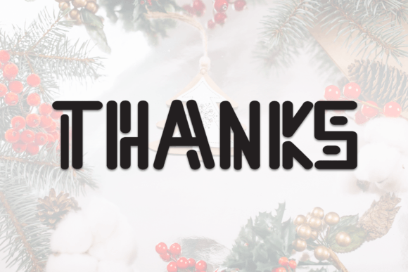 Christmas Wonderful Font - Preview 6