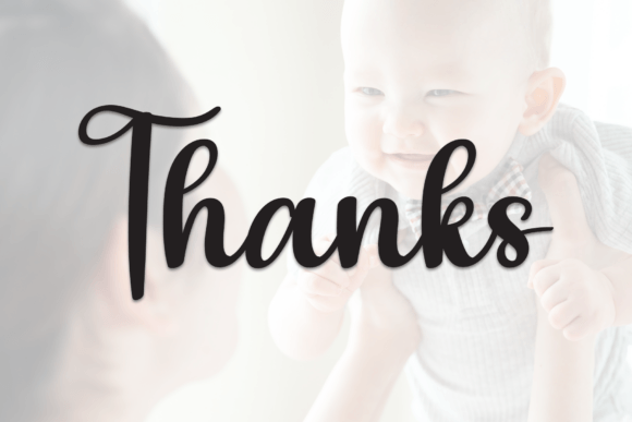 Darling Baby Font PNG with transparent background - Preview 6