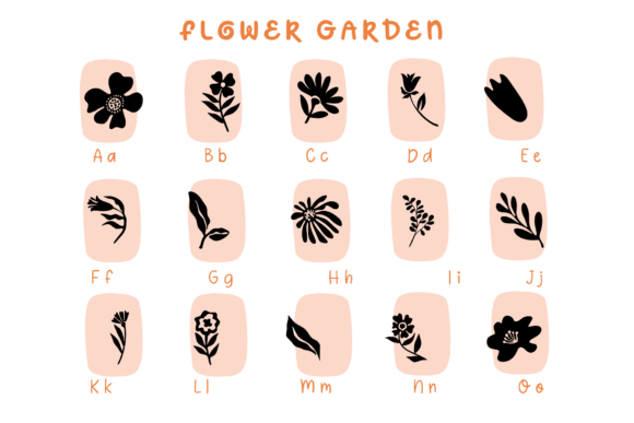 Flower Garden Font - Preview 6