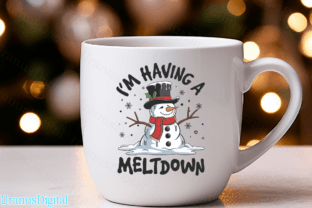 Funny Snowman Svg Graphic by UranusDigital · Creative Fabrica