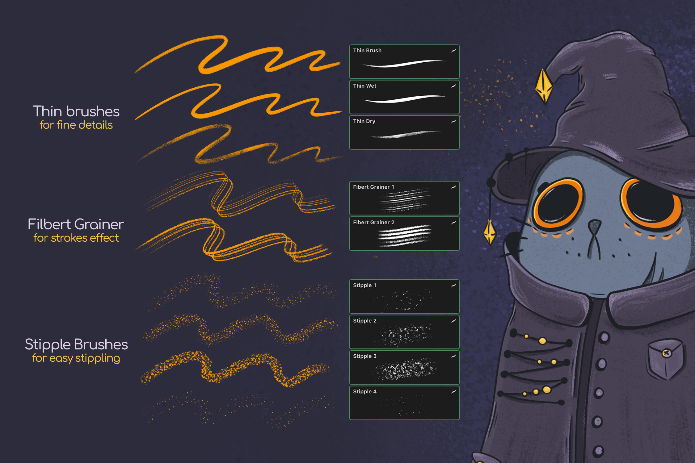 Gouache Procreate Brushes - photo 7