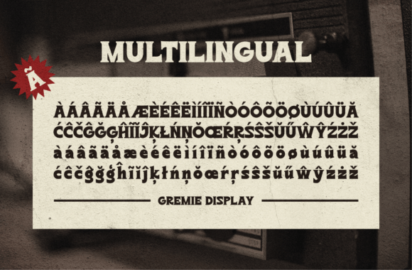 Gremie Font - Preview 6