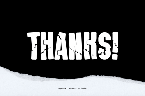 Grunge Vrolesan Font PNG with transparent background - Preview 5