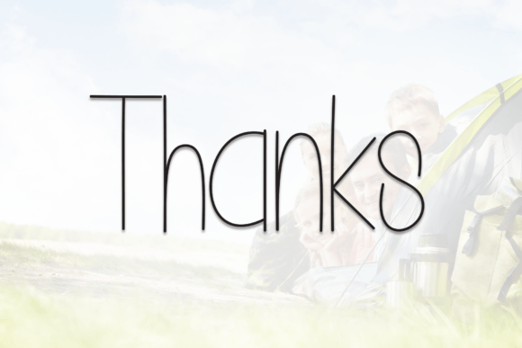 Happy Campion Font PNG with transparent background - Preview 6