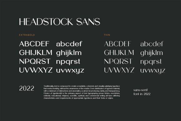 Headstock Sans Font - Preview 6