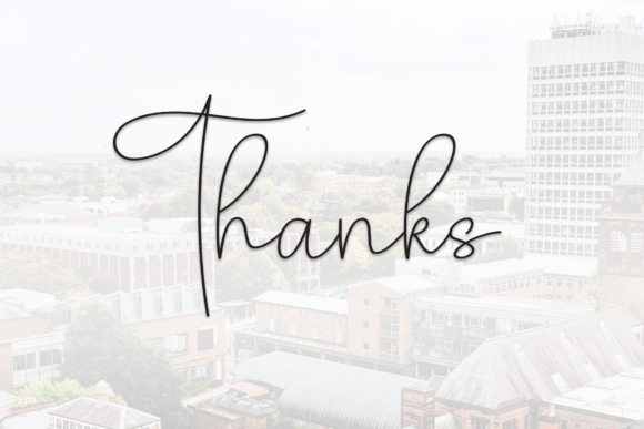 Hello Brimingham Font font preview - 6