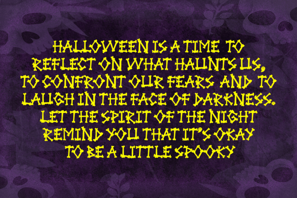 Hellowey Font font preview - 6