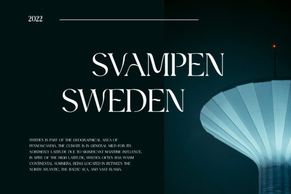 Hydrogenous Font - Preview 1