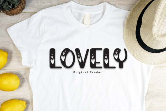 Love Baby Font PNG with transparent background - Preview 1