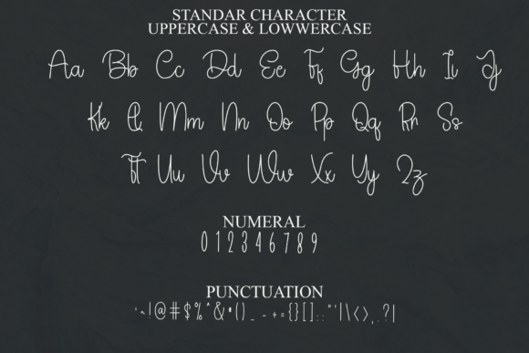 Monday Giovany Font font preview - 2