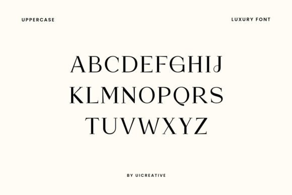 Mythology Font PNG with transparent background - Preview 4